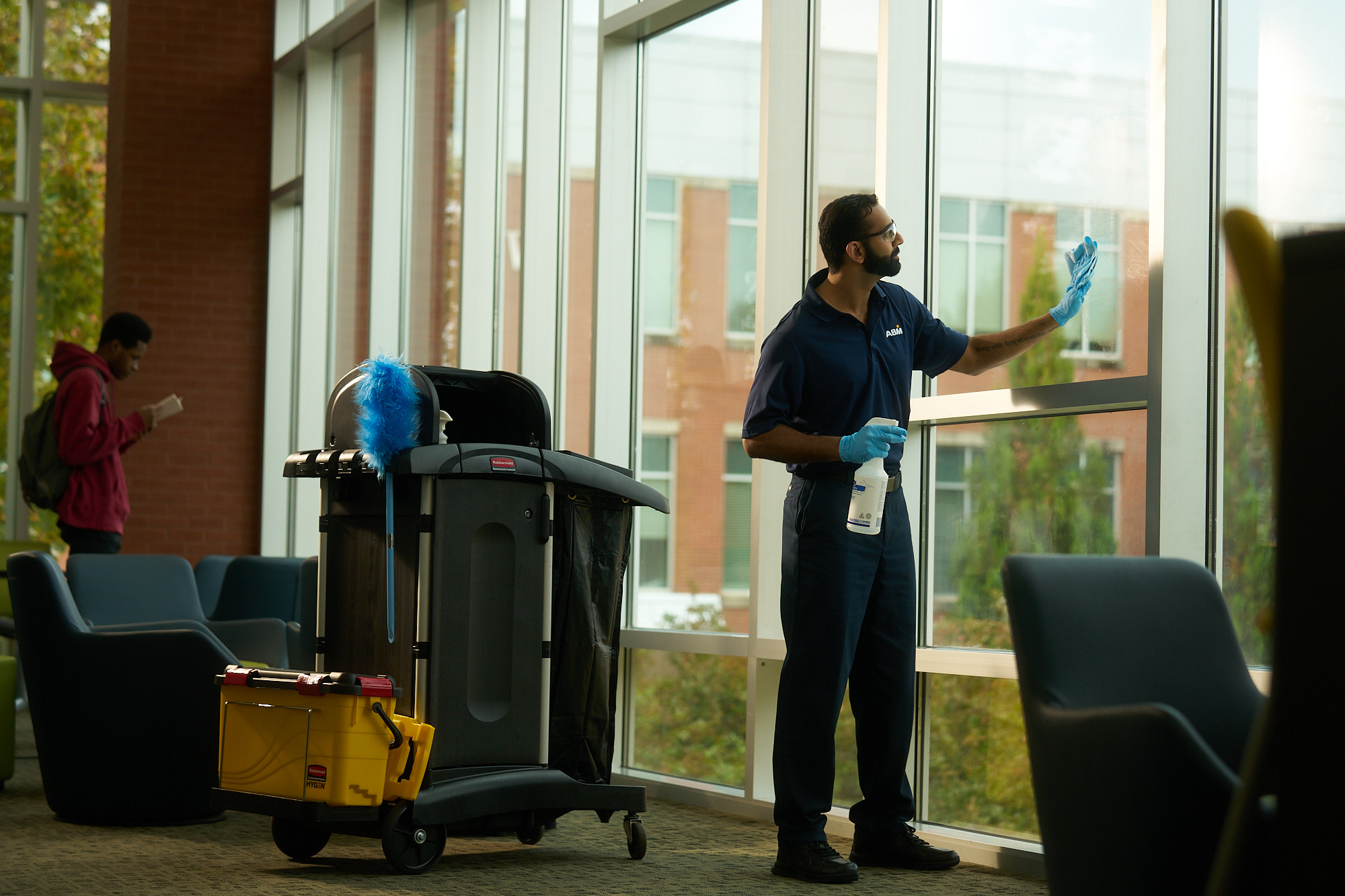Manufacturing and industrial facility cleaning services in Lebanon County, PA including floor scrubbing, dust control, and facility maintenance .