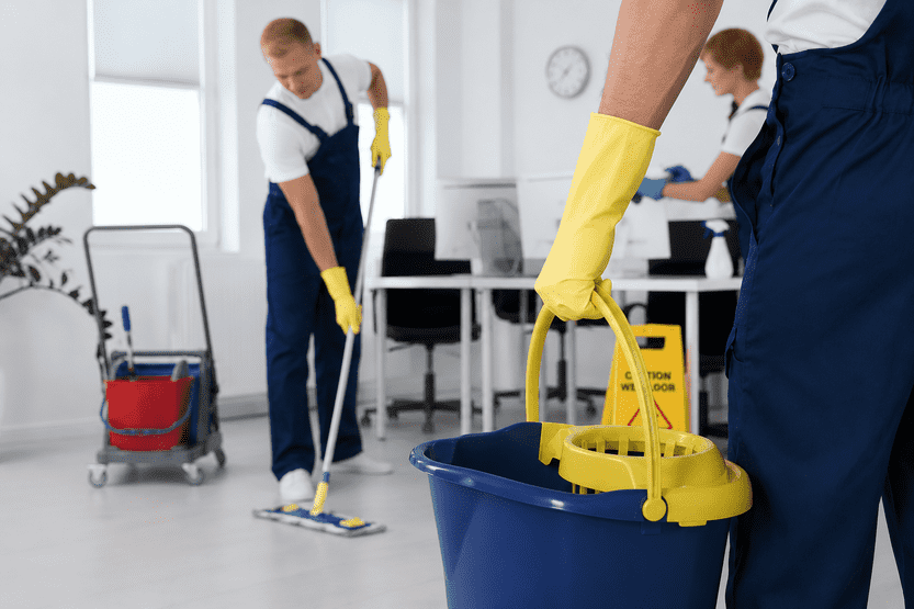 Scheduled janitorial services for Palmyra businesses providing consistent daily, nightly, and weekly facility cleaning .