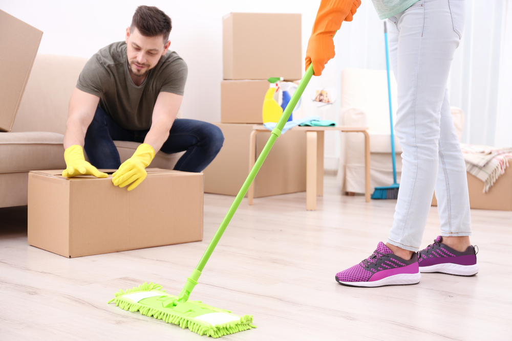 Commercial move-in and move-out cleaning services preparing office spaces for new tenants with detailed deep cleaning throughout Harrisburg PA.
